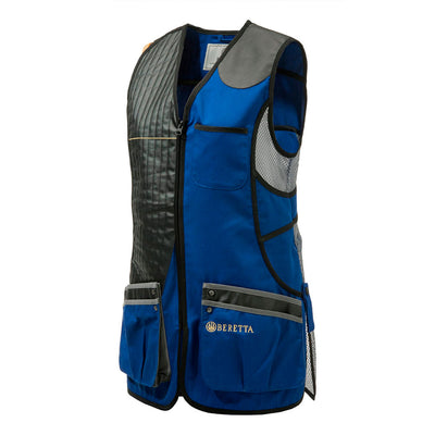 Beretta Women's Sporting Vest in Royal Blue & Grey available online from red mills outdoor pursuits kilkenny ireland