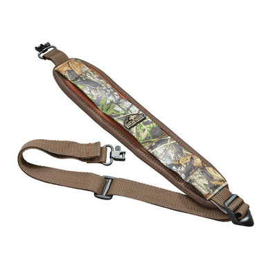 Butler Creek Comfort Stretch Rifle Sling with Swivels in Brown