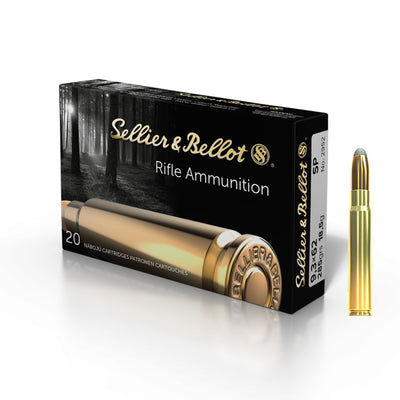 Sellier & Bellot 9.3 x 62 286gr SP Bullets buy online from red mills outdoor pursuits gun shop kilkenny ireland gun and ammunition store