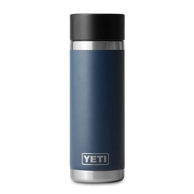 Yeti Rambler 532ml Thermal Bottle with Hotshot Cap in Navy Available online from Red Mills Outdoor Pursuits, Kilkenny, Ireland