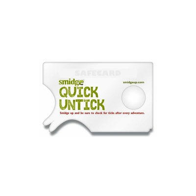 Smidge Quick Untick Card - Safe, Effective Tick Removal Device buy online from red mills outdoor pursuits gun shop kilkenny ireland