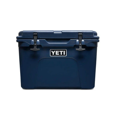 Yeti Tundra 35 Cooler in Navy red mills outdoor pursuits outdoor accessories