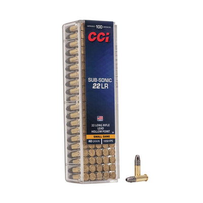CCI Subsonic .22 LR HP 40gr Bullets buy online ireland