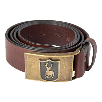 Deerhunter Leather Belt in Cognac Brown 115cm/4cm