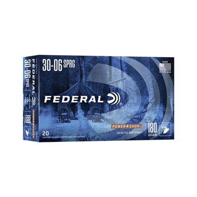Federal 30-06 Springfield 180gr Soft Point Bullets  buy online from red mills outdoor pursuits gun shop kilkenny ireland