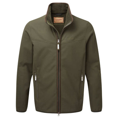 Schoffel Burrough Softshell Water Repellent Jacket in Forest