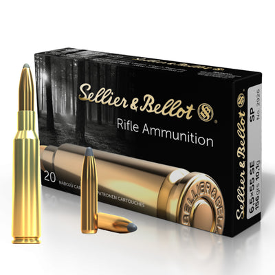 Sellier & Bellot 6.5x55 SE SP 156gr Bullets  buy online from red mills outdoor pursuits gun shop kilkenny ireland