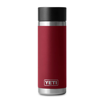 Yeti Rambler 532ml Thermal Bottle with Hotshot Cap in Red Available online from Red Mills Outdoor Pursuits, Kilkenny, Ireland