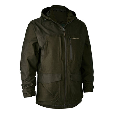 Deerhunter Chasse Jacket in Olive Night Melange front