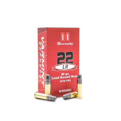 Hornady .22 LR 40gr Varmint Lead Round Nose Bullets buy ammo bullets online ireland
