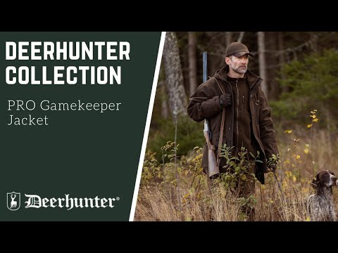 Deerhunter Pro Gamekeeper Jacket in Peat video