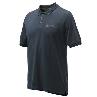Beretta Corporate Polo Shirt in Blue front