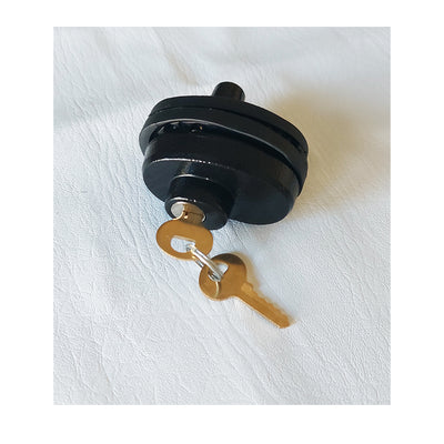 Trigger Lock Made of Robust Die-Cast Metal with Two Keys and Protective Rubber Pads